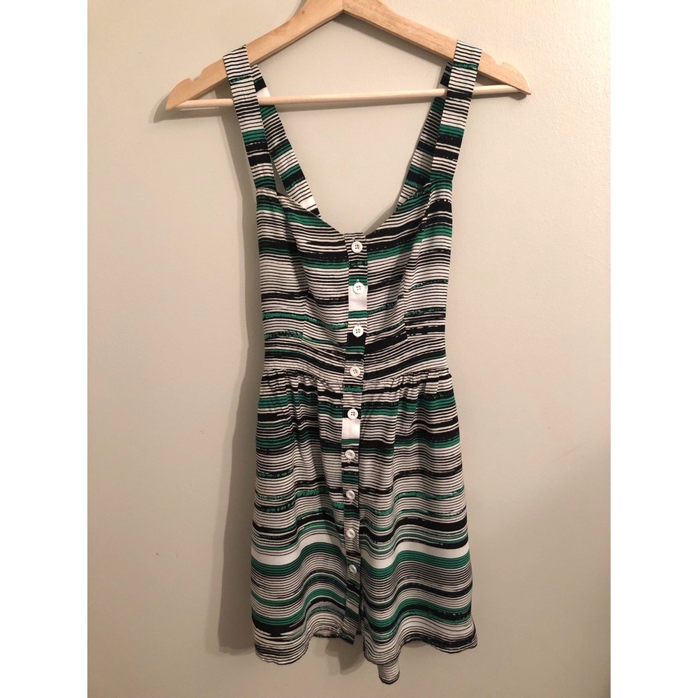 Staring at Stars • XS • Striped Button-Up Dress
